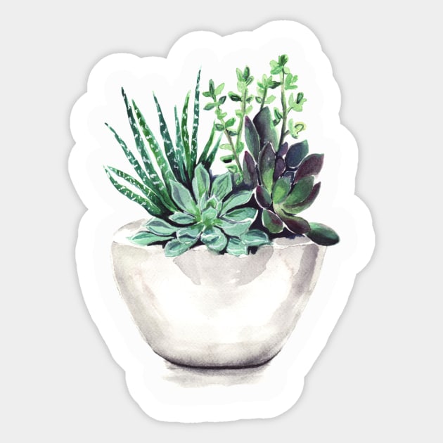 Succulents Sticker by Bridgetdav